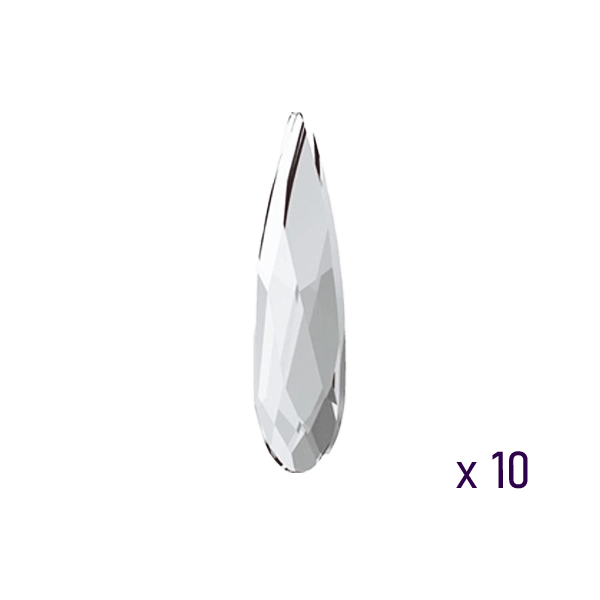 Raindrop tooth gems Swarovski