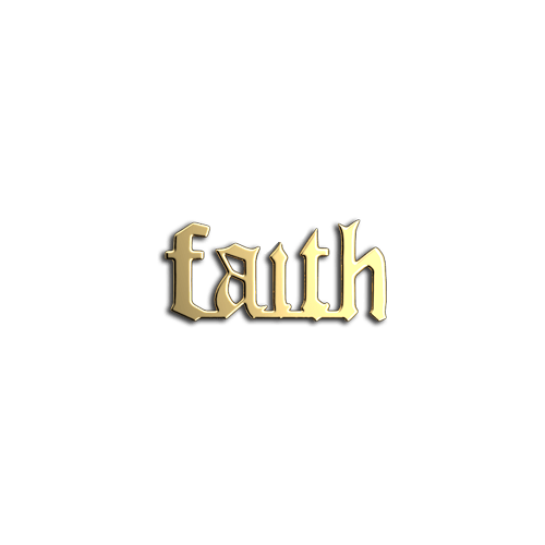 Faith Full Word Zahnschmuck
