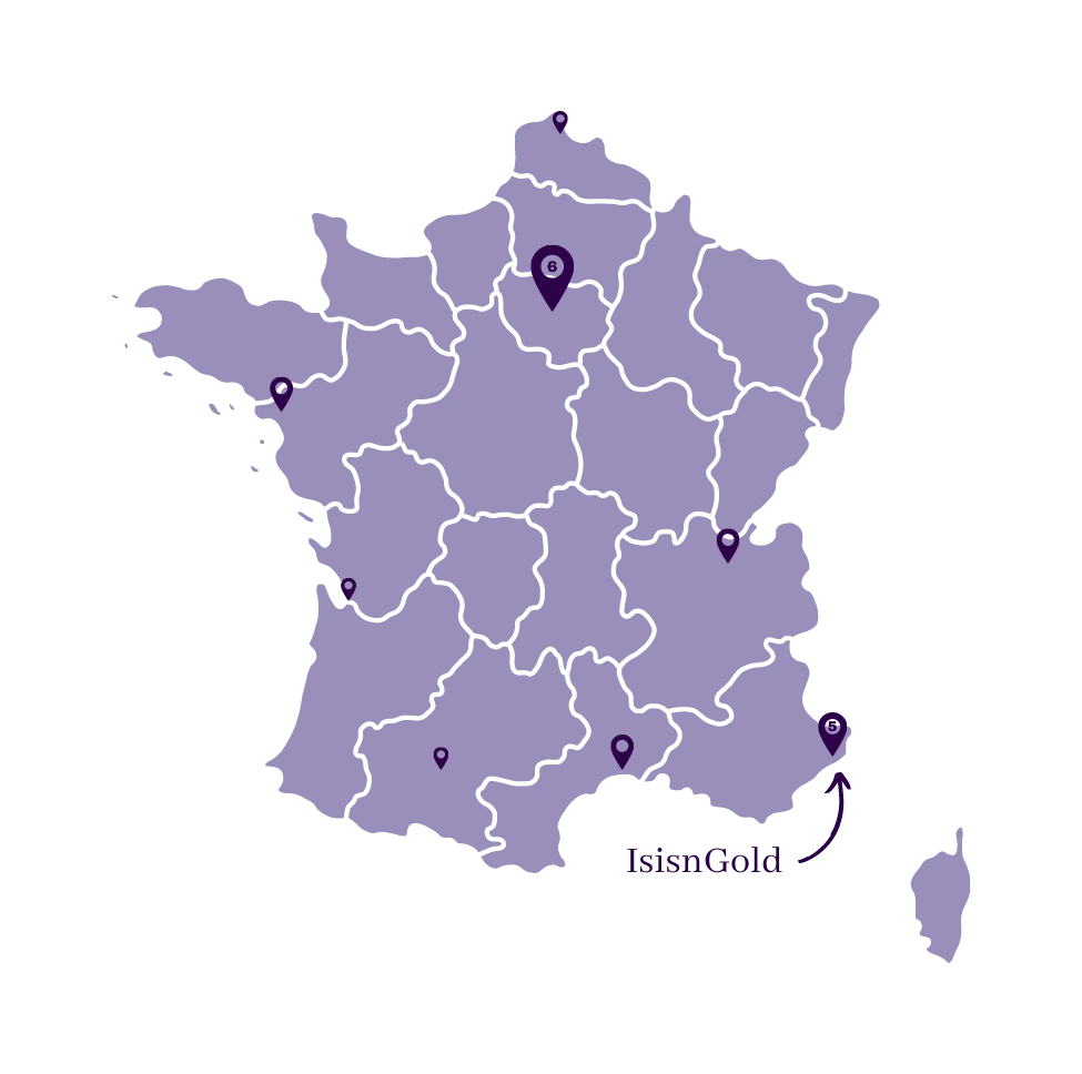 France totoh gems map