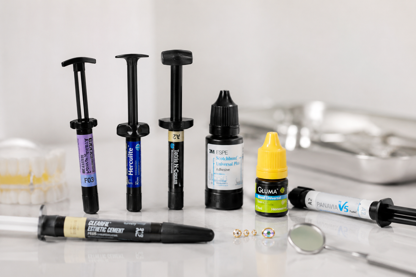 Which Adhesive Should You Use for a Tooth Gem? Comparison of Composites and Glues