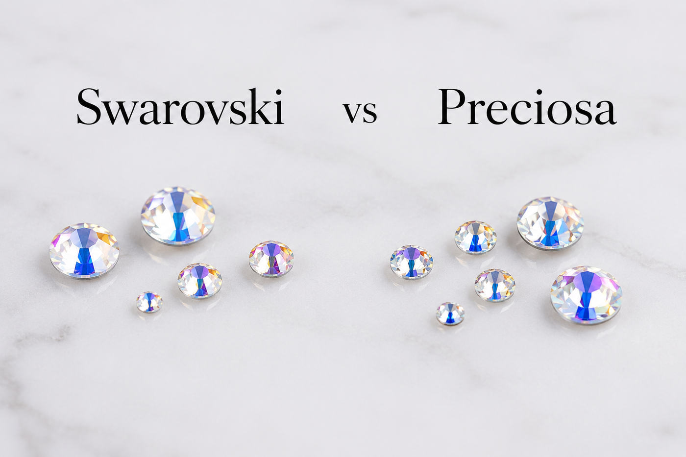 Swarovski vs Preciosa for Tooth Gems: What's the Real Difference?