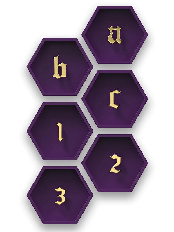 Bijoux dentaires Alphabet & Chiffres