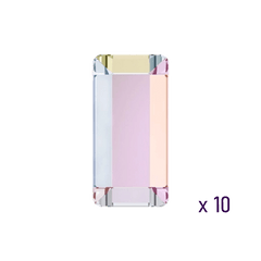 Strass dentaire Swarovski Baguette Crystal Ab