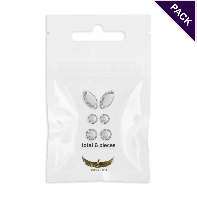 Butterfly Tooth Gems Crystal Swarovski Small Pack