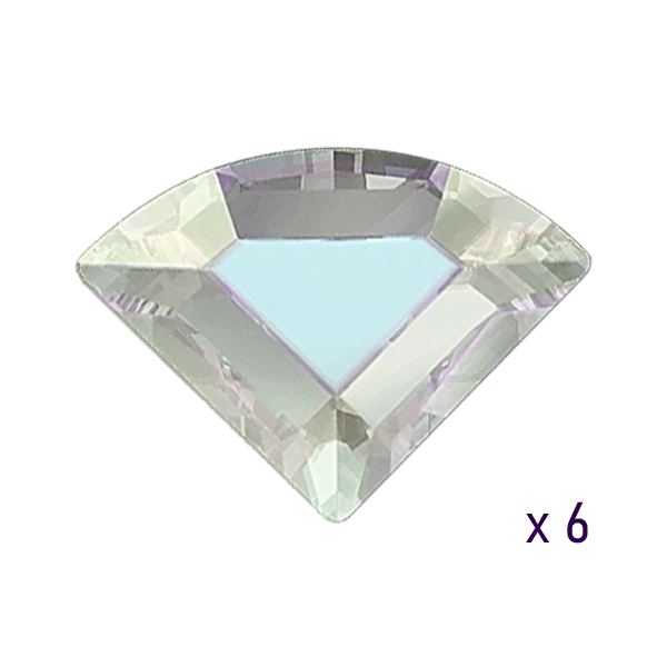 Aurore Borealis Connector Diamond tooth gems