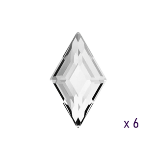 Swarovski Forma de diamante Crystal Tooth gems