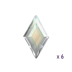 Strass dentaire Swarovski Diamond Shape Crystal AB