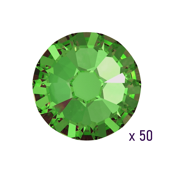 Swarovski Fern Green Tooth Gems