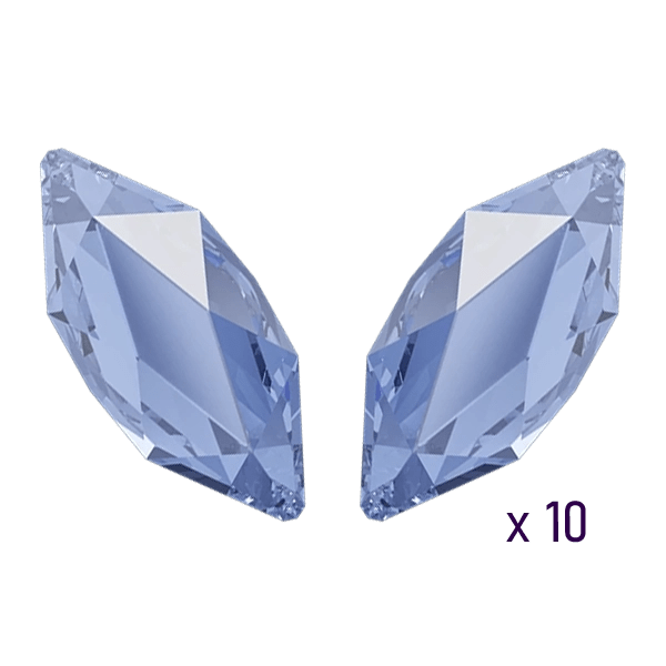 Swarovski Marquise Sapphire Tooth gems