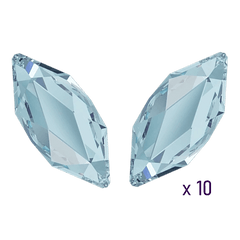 Strass dentaire Swarovski Marquise Aquamarine