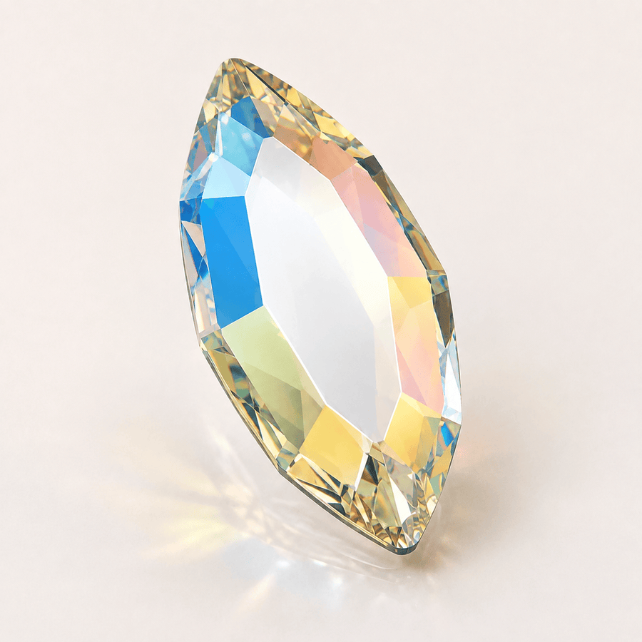 Swarovski Navette Crystal Shimmer tooth gems
