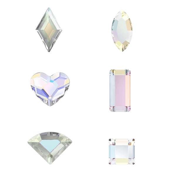 Aurore Borealis tooth gems pack, tooth gem ideas AB