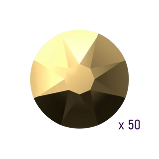 Swarovski Aurum Tooth gems - Swarovski 2058 Aurum SS5 (1.8mm)