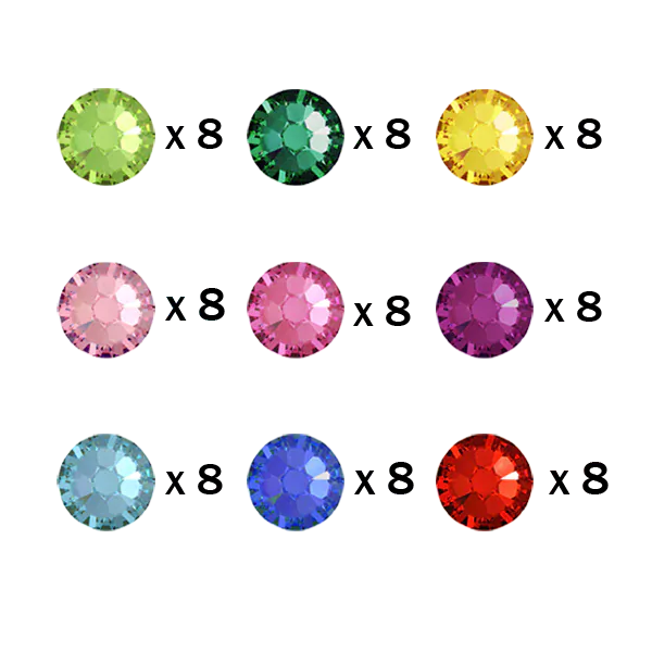 Swarovski Mix Colors XL Pack Tooth Gems