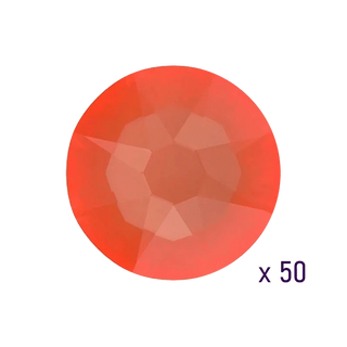 Swarovski Orange Ignite tooth gems - Swarovski 2058 Orange Ignite SS5 (1.8mm)