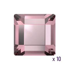 Swarovski Square Light Rose 투스젬