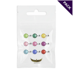 Pack XL de Strass Dentaires Swarovski Couleurs Mixtes