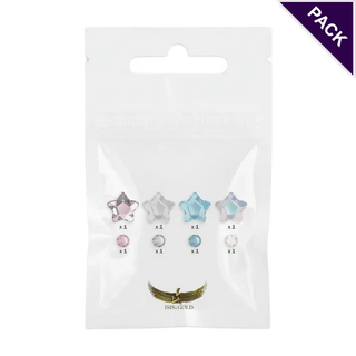 Swarovski Star Collection Mix Colors Small Pack Tooth Gems