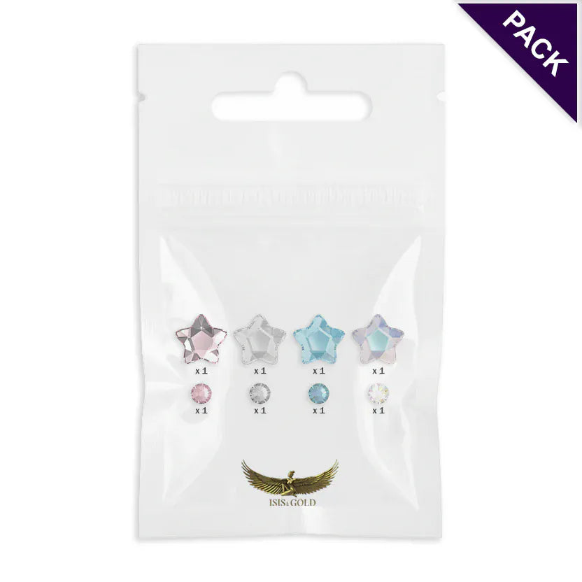 Swarovski Star Collection Mix Colors Small Pack Tooth Gems