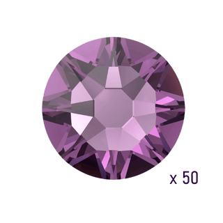 Swarovski Amethyst-Zahnschmuck - Swarovski 2058 Amethyst SS5 (1.8mm)