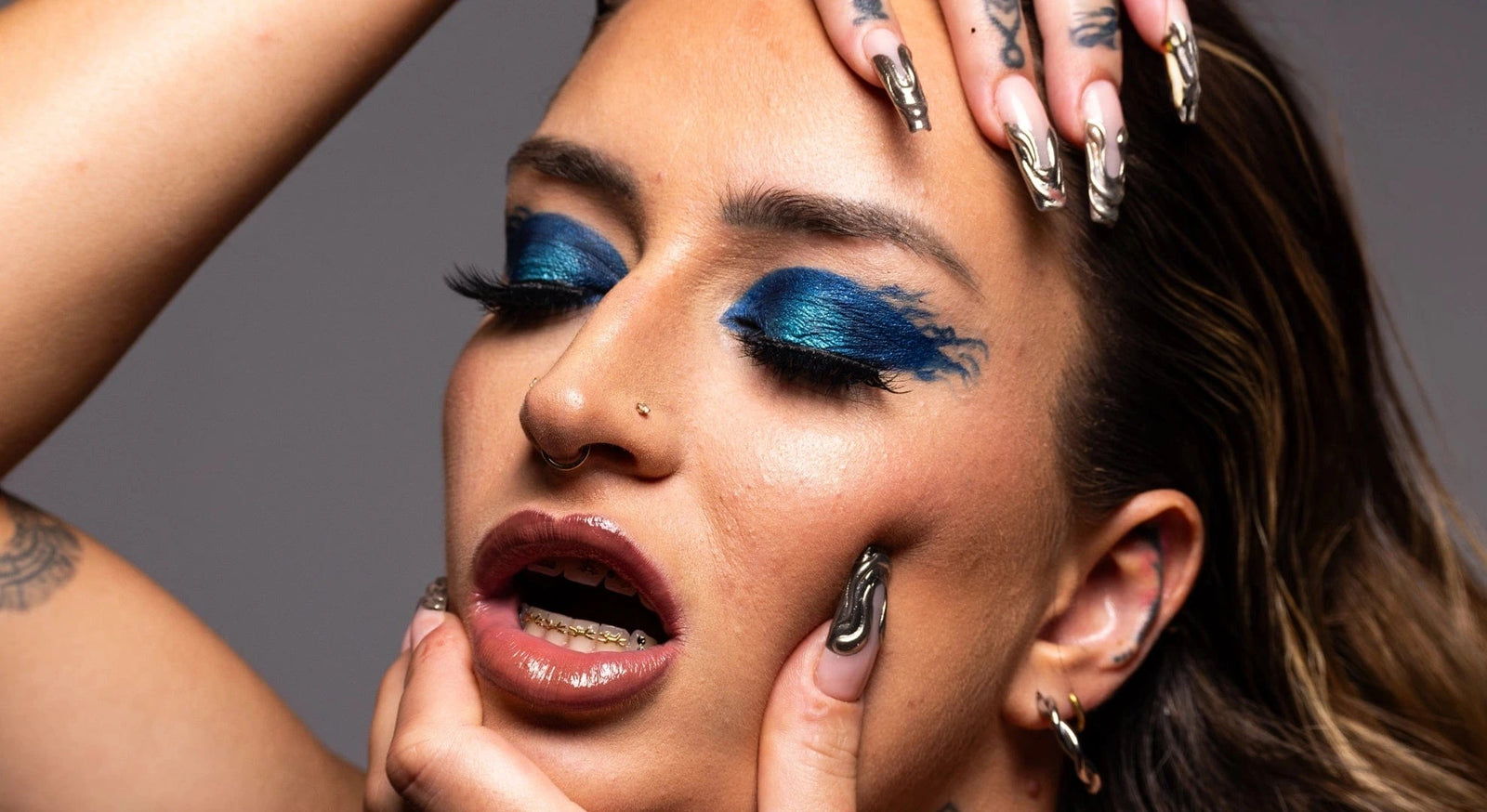 gold teeth jewelry and swarovski tooth gems