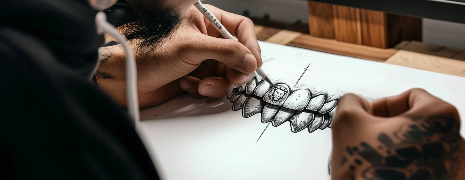 custom gold grillz process