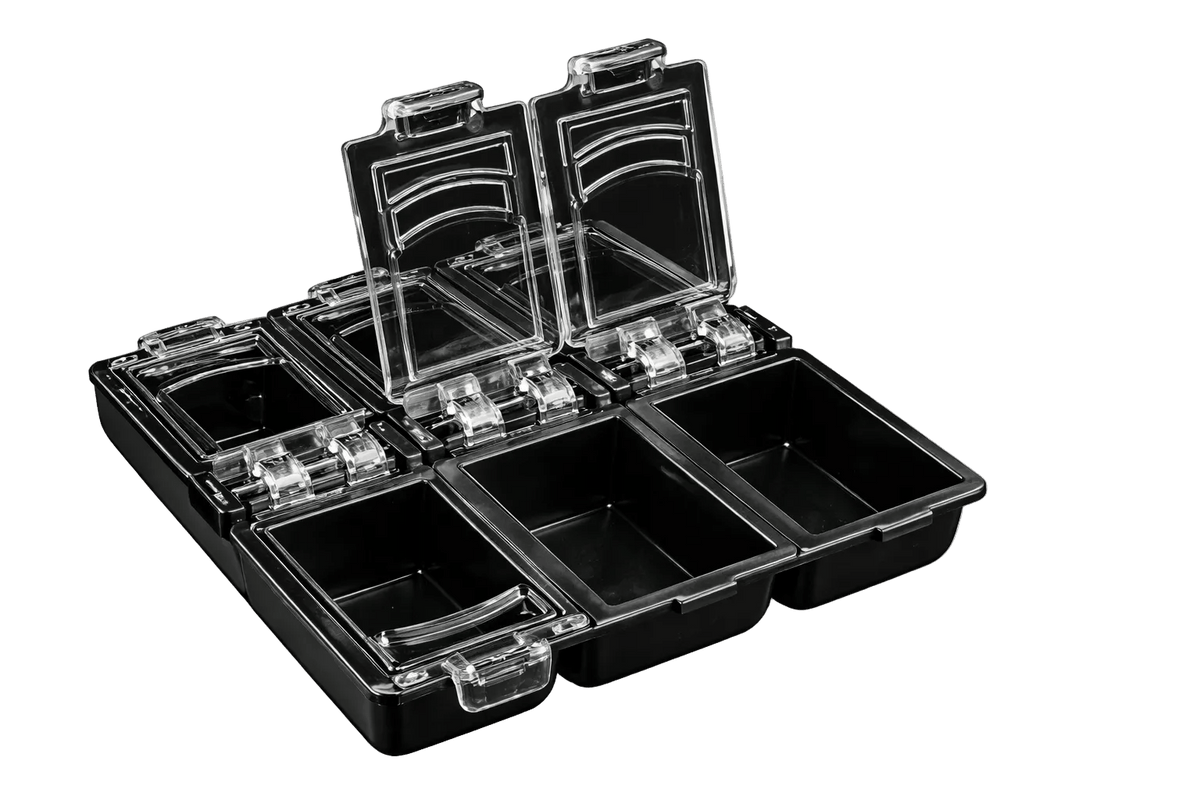 dental tooth gems box storage black 12