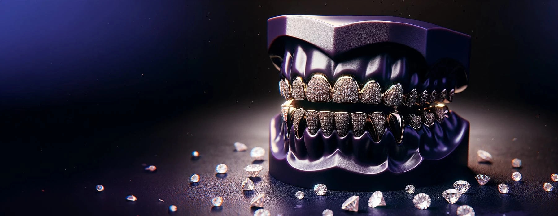 Diamond gold teeth grillz deals