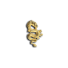 Asian Dragon animals teeth jewelry