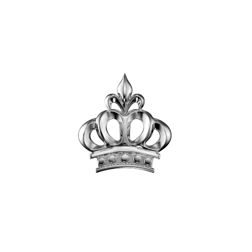 Bijoux dentaire Isis&gold Or blanc / White gold Royal Crown 2 tooth gems