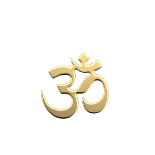 Signo Aum ॐ Joya dental - Oro amarillo