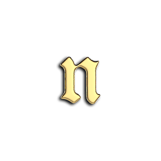 N tandjuweel - Geelgoud