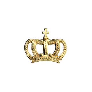 Royal Crown teeth jewelry - Yellow gold