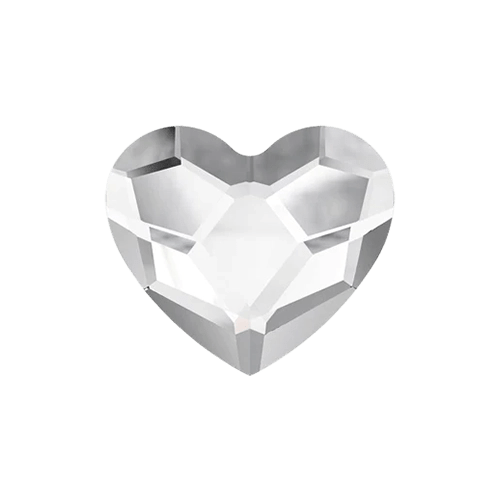 Swarovski Corazón de cristal tooth gems