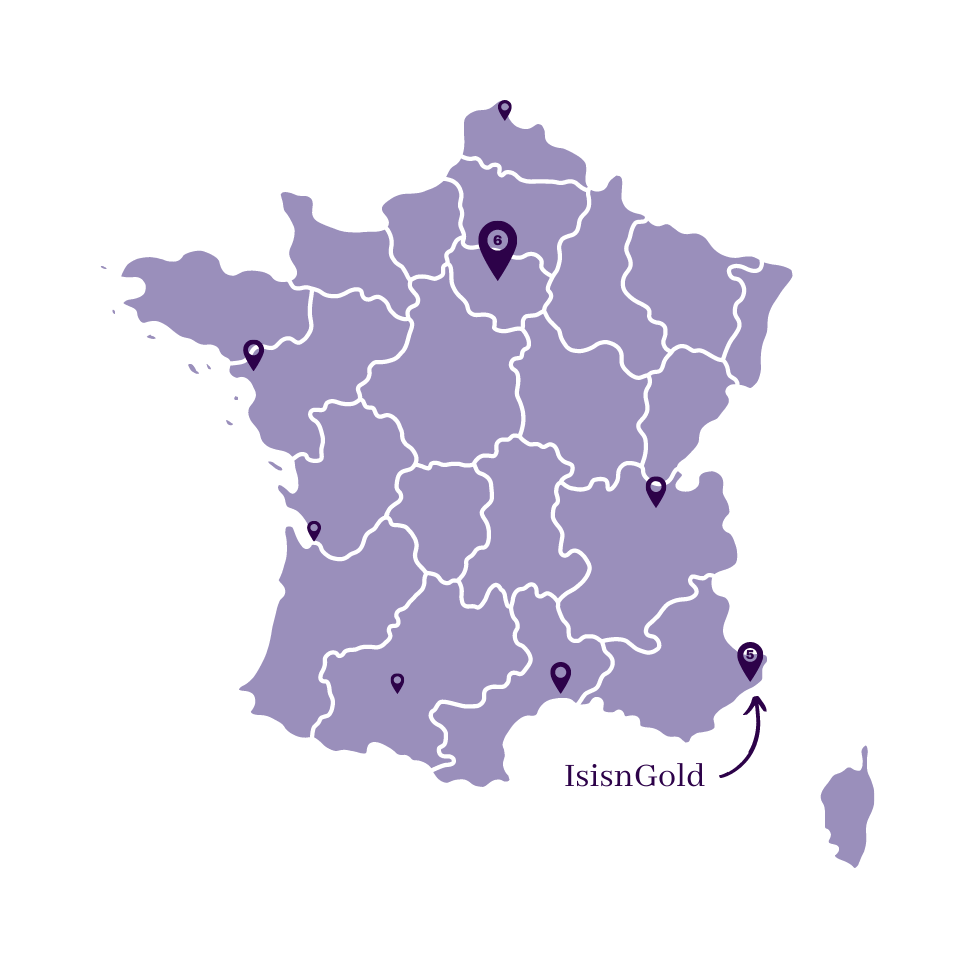 France totoh gems map