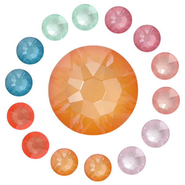 Ignite colorful tooth gems
